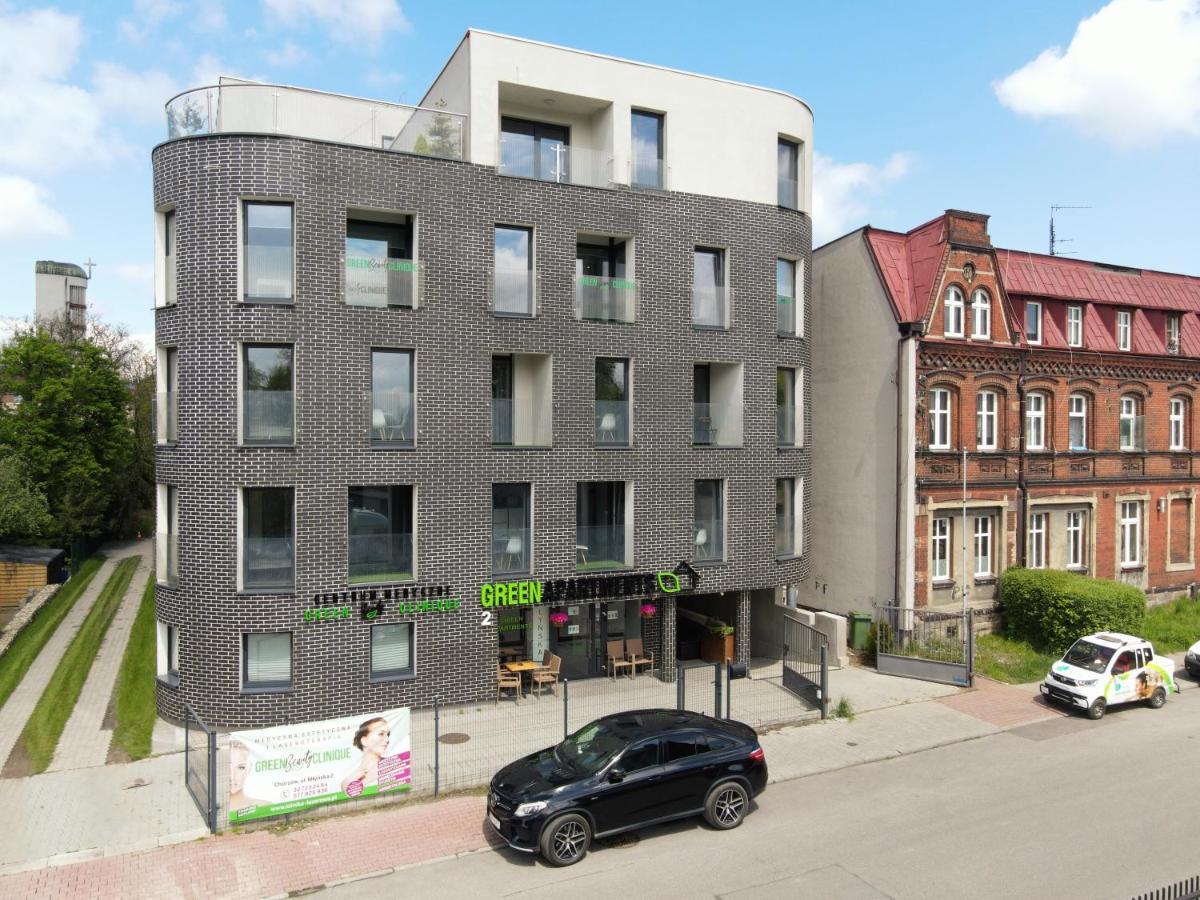 Zielone Apartamenty Katowice ホジューフ エクステリア 写真