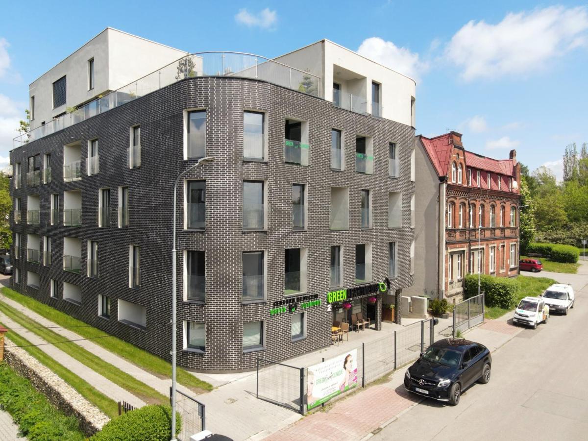 Zielone Apartamenty Katowice ホジューフ エクステリア 写真