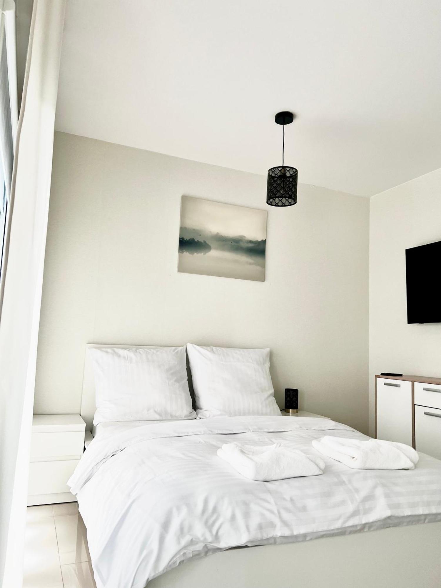 Zielone Apartamenty Katowice ホジューフ 部屋 写真